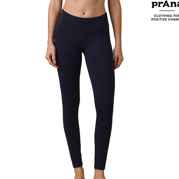 Prana Pillar Legging Nautical Stripe, NWT, Mid-rise waist to ankle, S - Picture 15 of 16